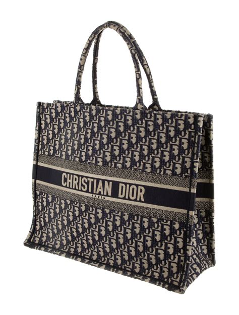 christian dior fabric tote.